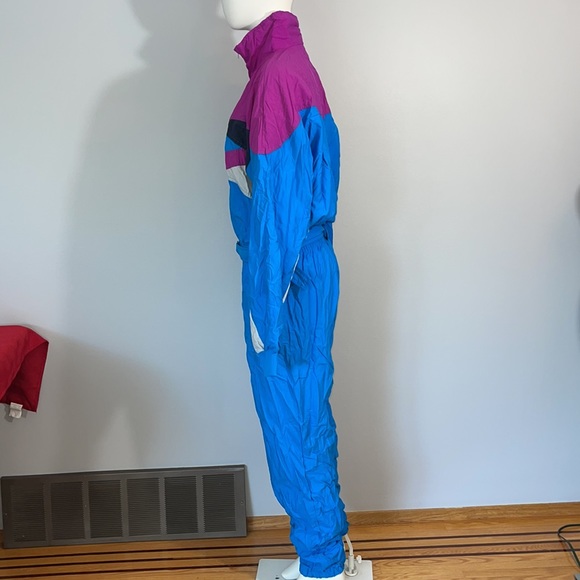 Vintage 80s 90s Neon One Piece Ski Suit Designed in Germany - Picture 10 of 15